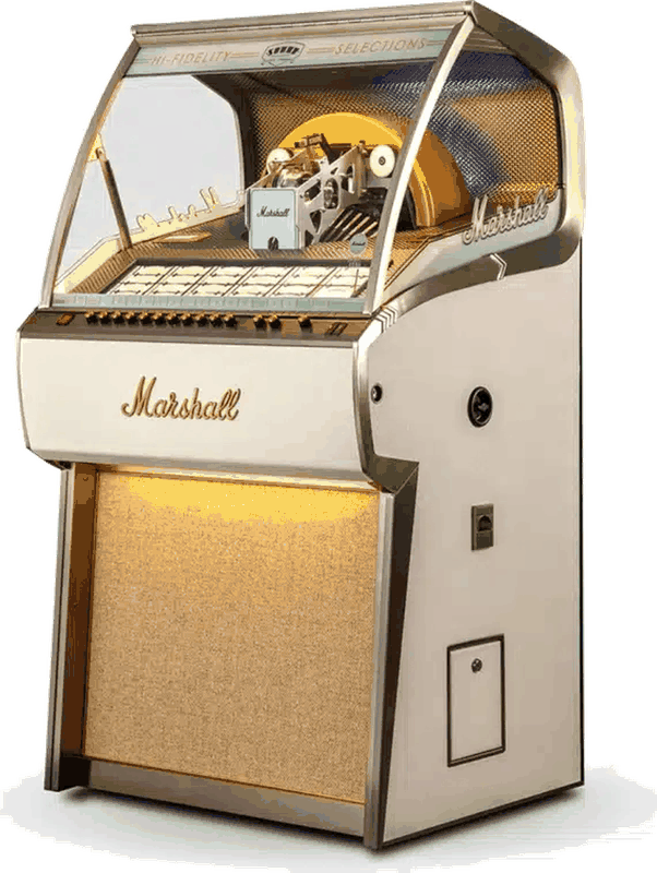 Sound Leisure Marshall Rocket Vinyl Jukebox Cream